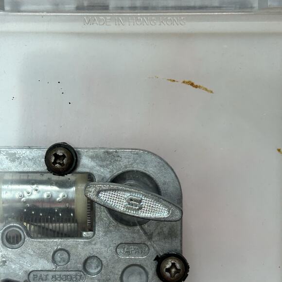 Vintage Christmas Santa Claus Rotating Music Box Santa Clause Coming to Town - Picture 6 of 11